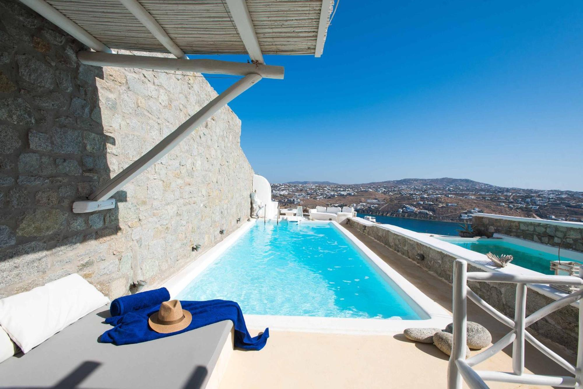 White Stone Mykonos Hotel Agios Ioannis Diakoftis Bagian luar foto