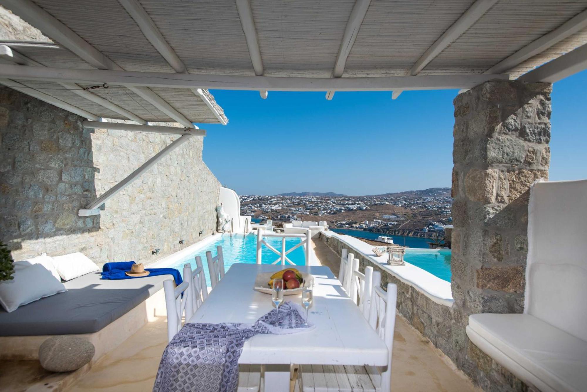White Stone Mykonos Hotel Agios Ioannis Diakoftis Bagian luar foto