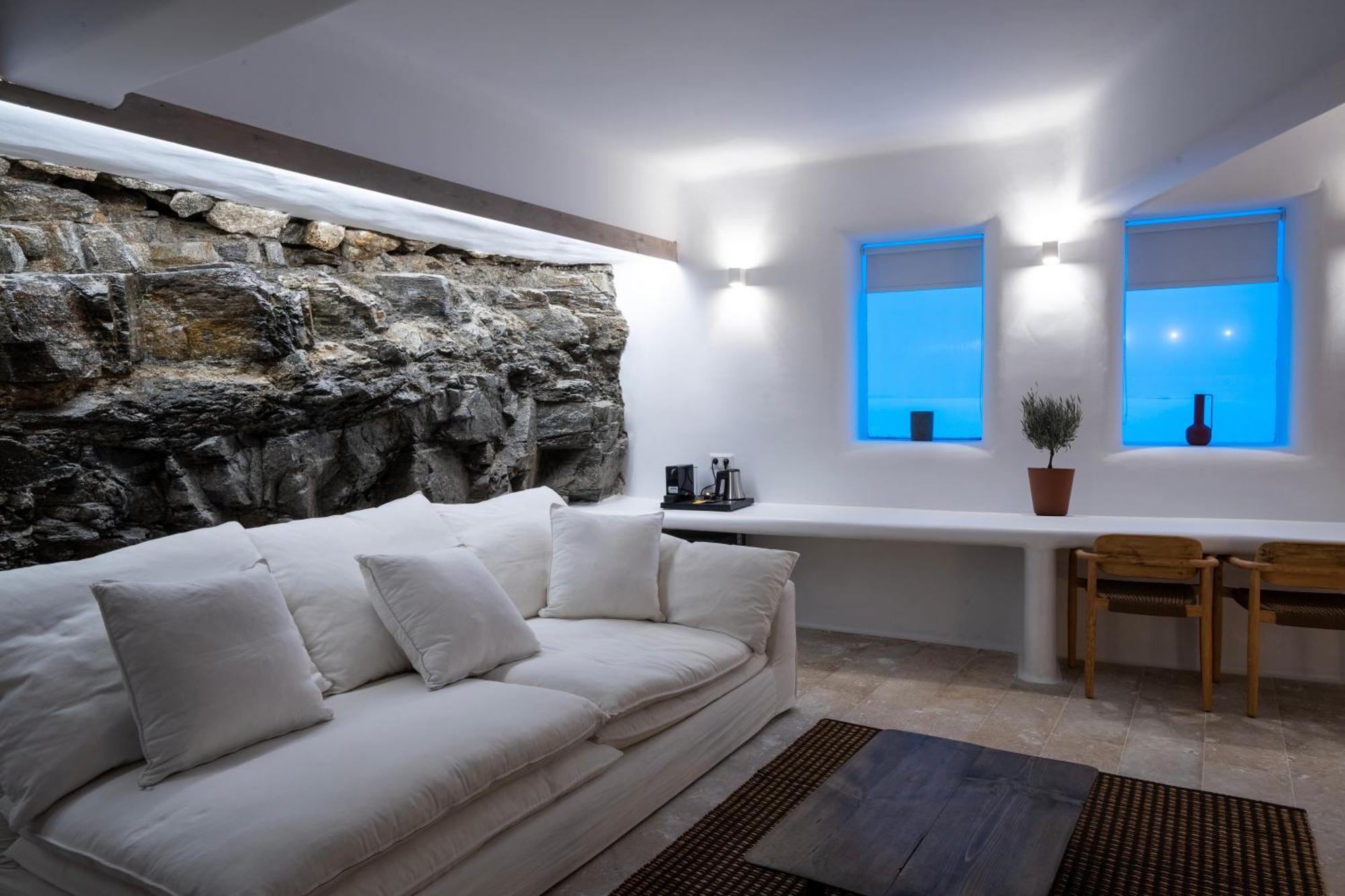 White Stone Mykonos Hotel Agios Ioannis Diakoftis Bagian luar foto