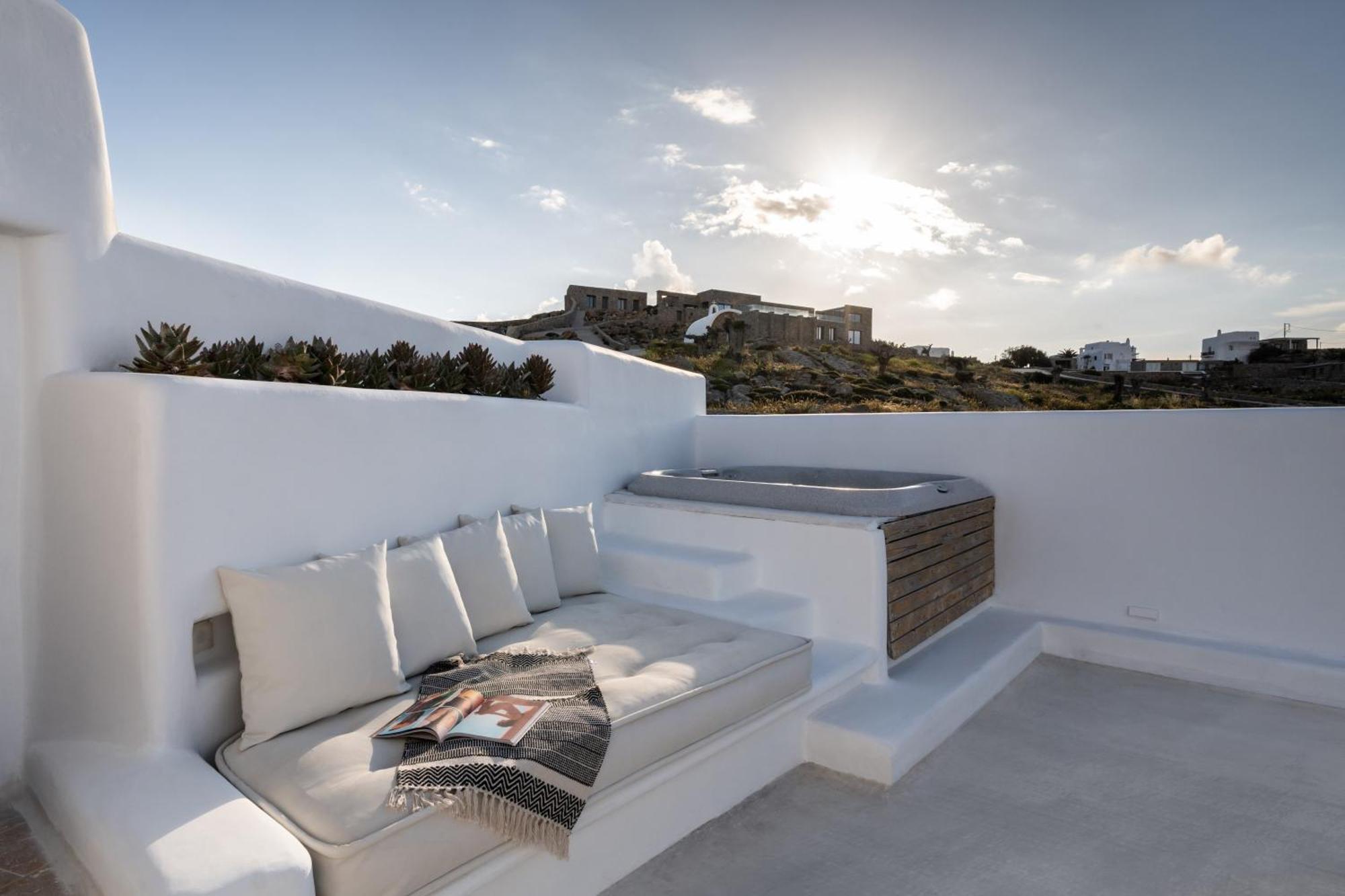 White Stone Mykonos Hotel Agios Ioannis Diakoftis Bagian luar foto