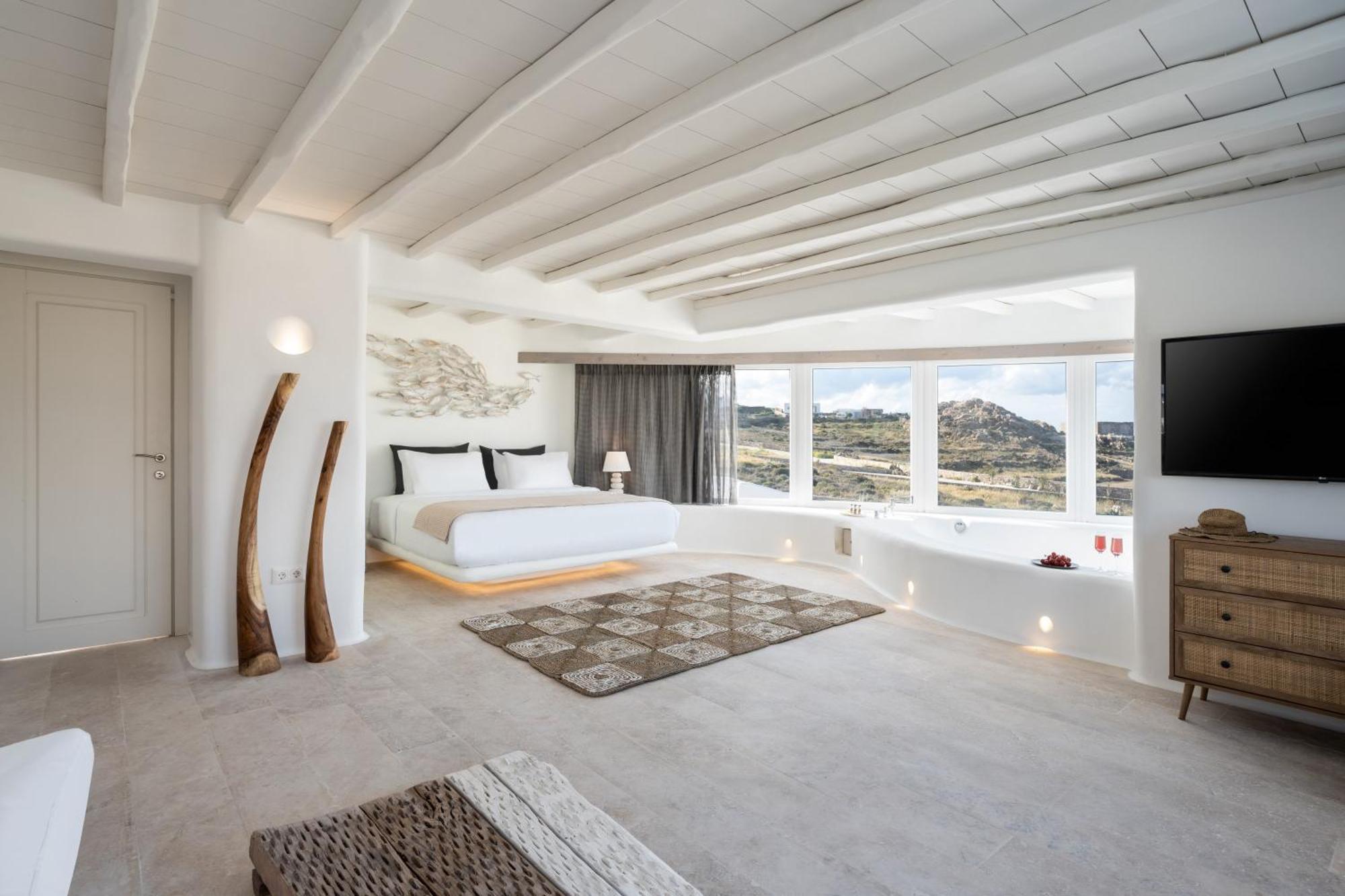 White Stone Mykonos Hotel Agios Ioannis Diakoftis Bagian luar foto