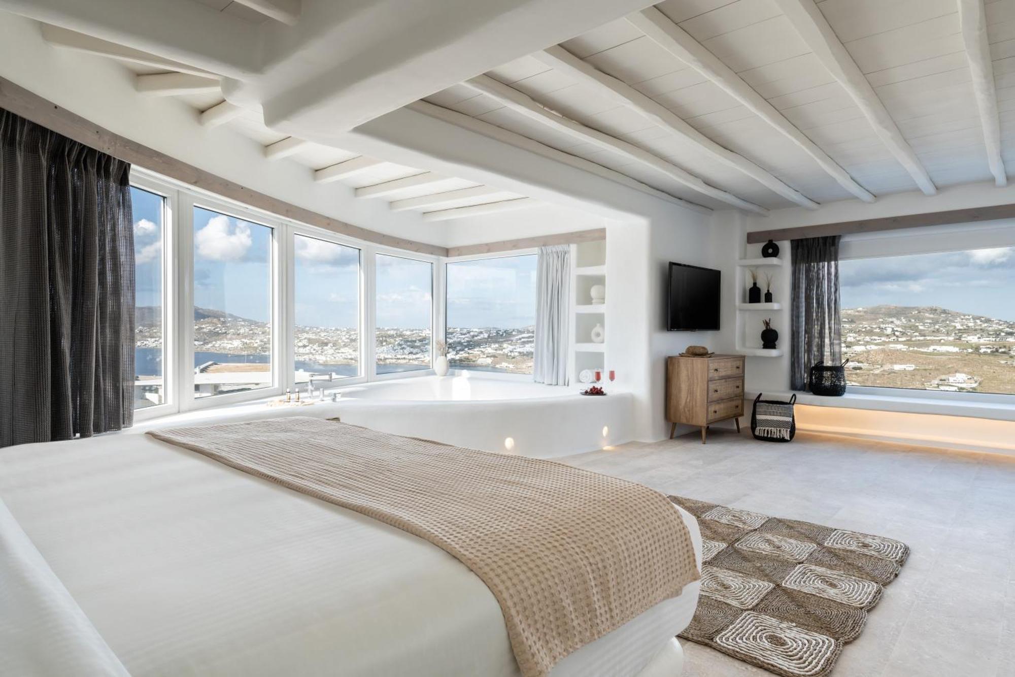 White Stone Mykonos Hotel Agios Ioannis Diakoftis Bagian luar foto