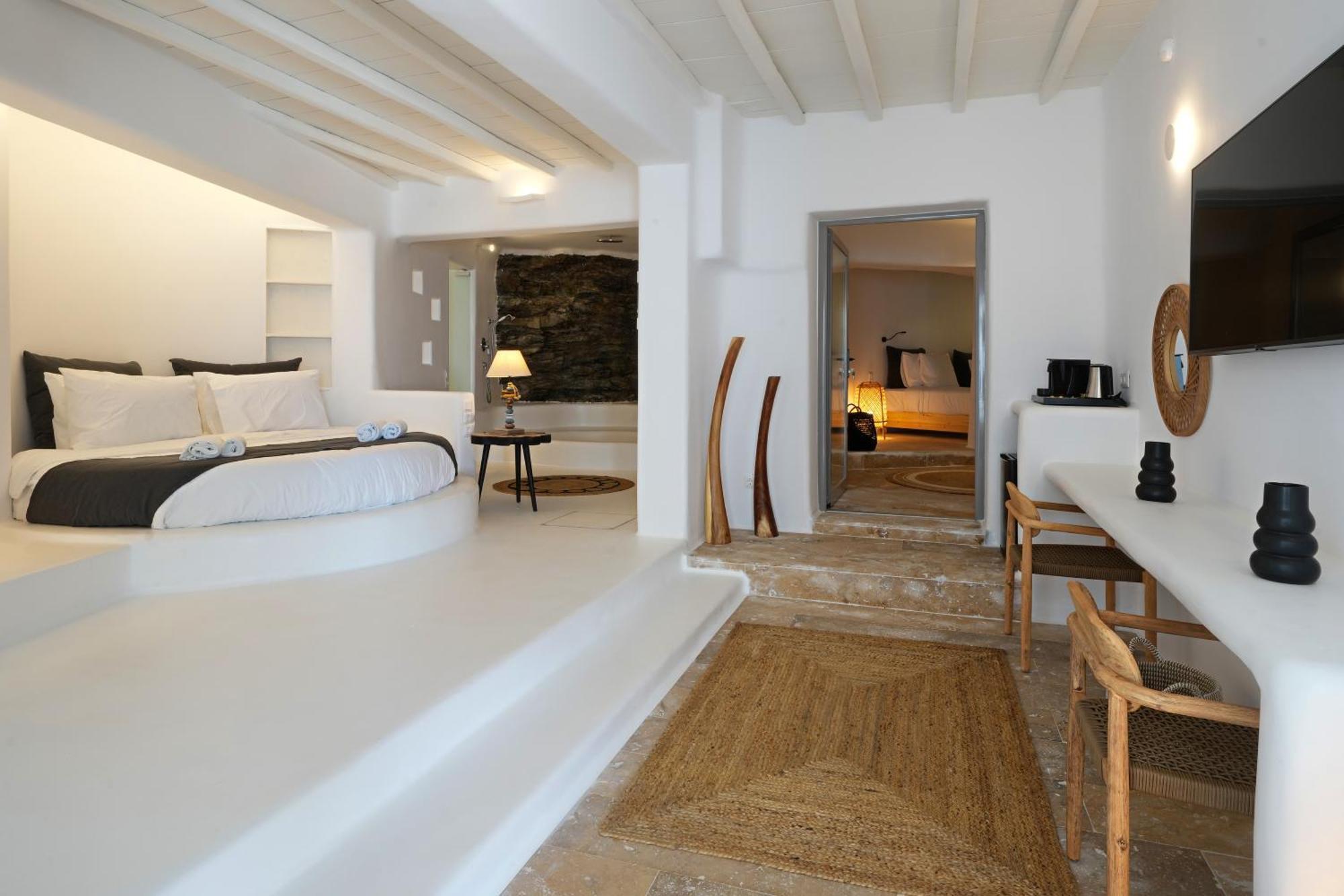 White Stone Mykonos Hotel Agios Ioannis Diakoftis Bagian luar foto