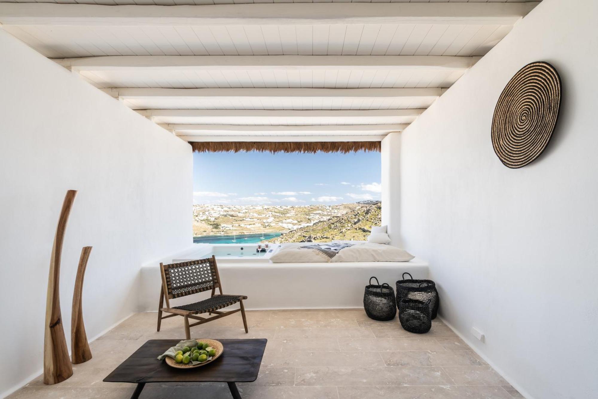 White Stone Mykonos Hotel Agios Ioannis Diakoftis Bagian luar foto