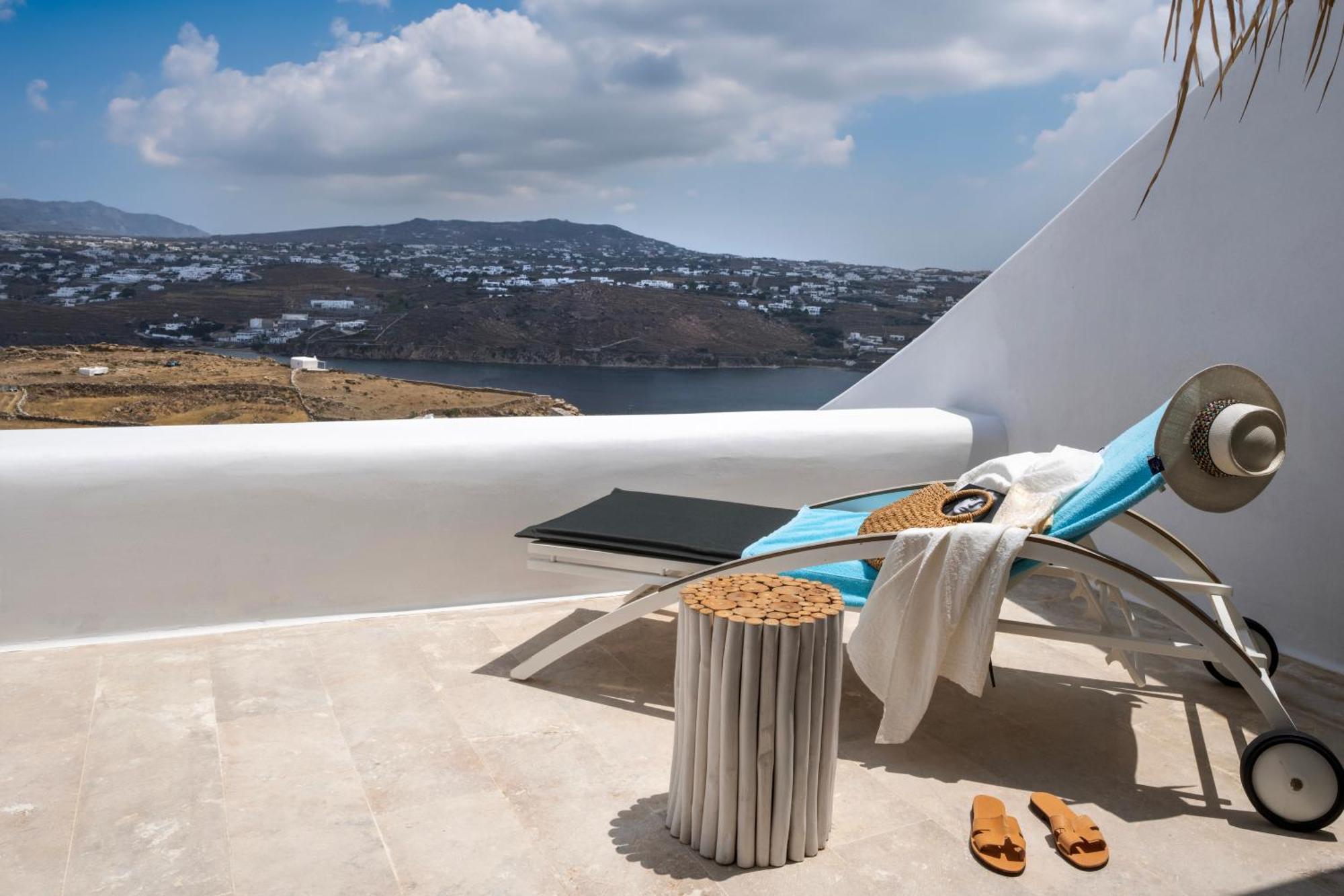 White Stone Mykonos Hotel Agios Ioannis Diakoftis Bagian luar foto